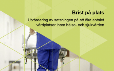 Brist på plats – ny rapport från MYVA